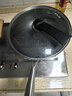 炊大皇 炒锅 304不锈钢炒菜锅煎锅 平底不粘炒锅32cm 可立可视盖不挑灶 实拍图