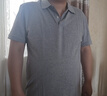 京东京造【汗渍无痕】polo衫男短袖男士t恤衣服男装 浅花灰2XL 实拍图