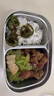 膳大皇（SHDO）德国316不锈钢保鲜饭盒上班族学生食堂打饭盒分格餐盒带饭便当盒 科隆316L保鲜饭盒【两格1个】 实拍图