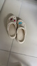 卡骆驰crocs贝雅云彩女士洞洞鞋户外休闲鞋|208186 冬日白-11S(含智必星) 34 (210mm) 实拍图