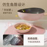 懒米抱抱不粘锅具套装厨具全套平底煎锅奶锅炒锅汤锅套装 粉【炒锅+煎锅+汤锅+蒸屉】 4件套 实拍图