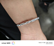 唯一（Winy）满天星银手镯女纯足银9999镯子银饰实心送妈妈款纪念生日礼物 实拍图