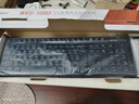 双飞燕（A4TECH）WKG-1000无线键鼠套装 台式电脑笔记本外接办公打字薄膜键盘鼠标套装无线便携 黑色 实拍图