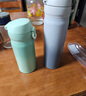 膳魔师（THERMOS）保温杯316钢350ml男女士儿童保冷水杯子毕业礼物JNL-350S竹林绿 实拍图