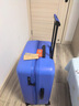 新秀丽（Samsonite）拉杆箱大容量行李箱男女旅行箱 万向轮登机箱时尚抗压 密码箱 HG0 HG0-电光蓝-新色上市 25英寸 【需托运 适合1-2周旅行】 实拍图