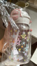春季高颜值塑料水杯防摔耐高温吸管杯子双饮大容量学生男女 粉色 530ml 1个 实拍图