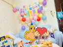 仕彩 简约风生日派对气球背景墙场景布置儿童男孩女宝宝生日快乐装饰 实拍图