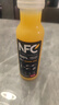 农夫山泉NFC橙汁果汁饮料 100%鲜果冷压榨  300ml*24瓶 整箱礼盒 实拍图