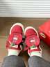 鮀品苹果鞋2026新年鞋马年女鞋百搭轻便过年红色鞋子休闲透气厚底板鞋 红苹果 1225 38 实拍图