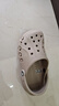 卡骆驰crocs洞洞鞋贝雅男鞋女鞋轻便耐磨一脚蹬拖鞋休闲鞋|10126 深蓝-410 40 (250mm) 实拍图