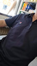 斐乐（FILA）官方男子针织短袖POLO衫夏季商务翻领针织衫舒适短袖T恤上衣 传奇蓝-NV S 165/88A 实拍图