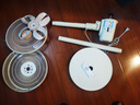 美的（Midea）【幸运草安睡风扇SE】直流变频轻音家用立式遥控电风扇柔风落地扇台式桌面大风量一级能效轻羽扇 实拍图
