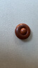 玄同 时来转珠手把件中间转珠镂空工艺解压转珠小摆件平安扣 印尼紫檀 实拍图