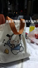 【爆卖100W 】帆布包女学生便携上班手提袋手提包便当帆布袋 1个装27*22*8cm【带扣】 实拍图