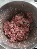 小熊（Bear）绞肉机家用 绞馅机 碎肉机 电动多功能料理搅拌打肉饺子肉馅蒜蓉机全钢 搅肉机 QSJ-S03B5 约2L 实拍图