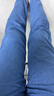 真维斯（Jeanswest）牛仔裤男2025秋季冰丝薄款宽松直筒裤百搭男裤子休闲长裤浅蓝36 实拍图