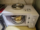 美的（Midea）快捷微波炉 家用小型 360°转盘加热 旋钮操控 易洁内胆（M1-L213B） 实拍图
