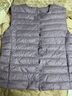 鸭鸭（YAYA）轻薄羽绒马甲女冬装短款内胆时尚女款马夹外套背心K 黑色 M 160 实拍图
