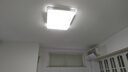 TCL照明 LED客厅灯北欧简约大气卧室吸顶灯 知玉系列三色调光包安装 实拍图