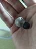 弱水时砂【周传雄推荐】琉璃无线蓝牙耳机通话降噪入耳式运动游戏耳机超长续航HiFi蓝牙5.3音乐耳机送男友 恺士白-快充版+保护套 15天内发货 实拍图