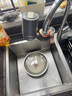 美的（Midea）净水器水龙头过滤器家用自来水滤水器直饮前置过滤器厨房卫生间通用除水垢除余氯双出水可清洗滤芯 一机一芯【可清洗滤芯】 实拍图