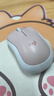 罗技（Logitech）M221 轻音鼠标 无线鼠标 办公鼠标 对称鼠标 带无线微型接收器 雾霭蓝 实拍图