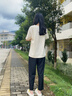 花花公子裤子男士夏季冰丝薄款速干直筒休闲学生宽松阔腿垂感九分小西裤 1216XK黑色 XL （建议130-150斤） 实拍图