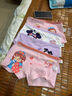 卡通儿童内裤女童秋冬纯棉舒适短裤女宝宝平角裤可爱中大童小孩 梦露小兔- 1条 3XL （65-80）斤 实拍图