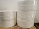 清风有芯大卷纸3层180米*12卷商用大盘纸厕所卷筒卫生纸公用装AJ00BBL 实拍图