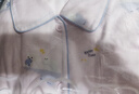 全棉时代高含棉月子服春秋季喂奶产后哺乳孕妇睡衣家居服套装 粉175 实拍图