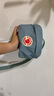 FJALLRAVEN北极狐男单肩包经典女斜挎包潮流腰包街头时尚23796-501天蓝色2L 实拍图