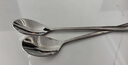 onlycook316L不锈钢勺子汤勺汤匙 家用加厚圆底餐勺饭勺调羹 餐具 两只装 实拍图