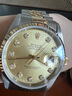 【二手99新】劳力士男表日志系列自动机械18k黄金16233原盘外圈镶钻石日历显示二手奢侈品腕表送礼 【原盘钻刻】16233 实拍图