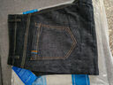 真维斯（Jeanswest）牛仔裤男2026夏季薄款宽松直筒裤百搭男裤子休闲长裤黑色33 实拍图