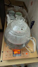金灶（KAMJOVE）底部全自动上水电热水壶 茶台烧水壶烧水保温一体机全自动恒温 H9 香槟金【20x37cm】 1个 实拍图