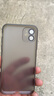 HOLDZU【无感微砂】适用于苹果11手机壳 iPhone 11保护套散热硅胶镜头全包超薄磨砂男款女生新-深空黑 实拍图