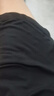 【可放手机】冰丝速干运动短裤跑步三分裤情侣款沙滩裤短裤运动裤 黑色 L （推荐110-125斤） 实拍图
