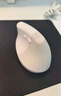 罗技（Logitech）Lift人体工学鼠标 垂直鼠标 小手鼠标 无线蓝牙鼠标 3台设备秒切换 带Logi Bolt接收器 白色 实拍图