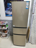 Haier海尔冰箱小型三开门冰箱风冷无霜一新等级能效家用大容量冷藏冷冻出租房省电小冰箱以旧换新 219升三开门节能行业爆款冰箱 实拍图