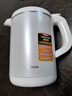 象印（ZO JIRUSHI）电热水壶家用 快速沸腾1300W大功率 1L容量  CK-AWH10C-WA 白 实拍图