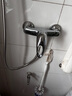九牧（JOMOO） 淋浴花洒套装卫浴精铜混水阀淋浴龙头简易淋浴器手持花洒喷头 A款套装（配增压喷头S130011） 实拍图