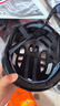 京东京造自行车头盔一体透气coolmax四维调节山地公路车骑行头盔ZX22黑色 实拍图