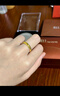 周生生黄金戒指Amore足金开口戒女款 求婚78036R计价3.55克 实拍图