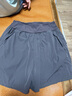 雪茜曼瑜伽运动短裤女高腰收腹五分裤宽松透气速干跑步健身普拉提春夏 实拍图