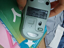 罗技（Logitech）M221 轻音鼠标 无线鼠标 办公鼠标 对称鼠标 带无线微型接收器 薄荷绿 实拍图