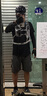 鹰图（INOXTO）INOXTO马拉松越野户外骑行背包15L大容量跑步包593A黑配灰+水袋 实拍图