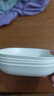 吐骨碟家用餐桌吐骨头盘碟垃圾盘轻奢塑料骨碟零食盘底座收纳水果 卡通图案白色 4个 实拍图