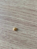 是你（IS YOU）黄金小金豆足金9999实心转运珠投资理财金条情人节生日礼物送女友 足金金豆约1g【赠玻璃瓶收纳金豆】 实拍图