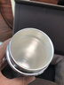 言易毕业礼物送老师 高档银杯子999足银内胆银水杯茶杯银保温杯男女士 银色【999足银内胆+检测证书】 实拍图