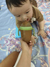 奇琦宝（QIKIBAO）奶瓶6个月以上婴儿仿母乳硅胶奶瓶断奶神器奶瓶240ml带手柄重力球 奶瓶（7-12个月）+吸管+吸管奶嘴 实拍图